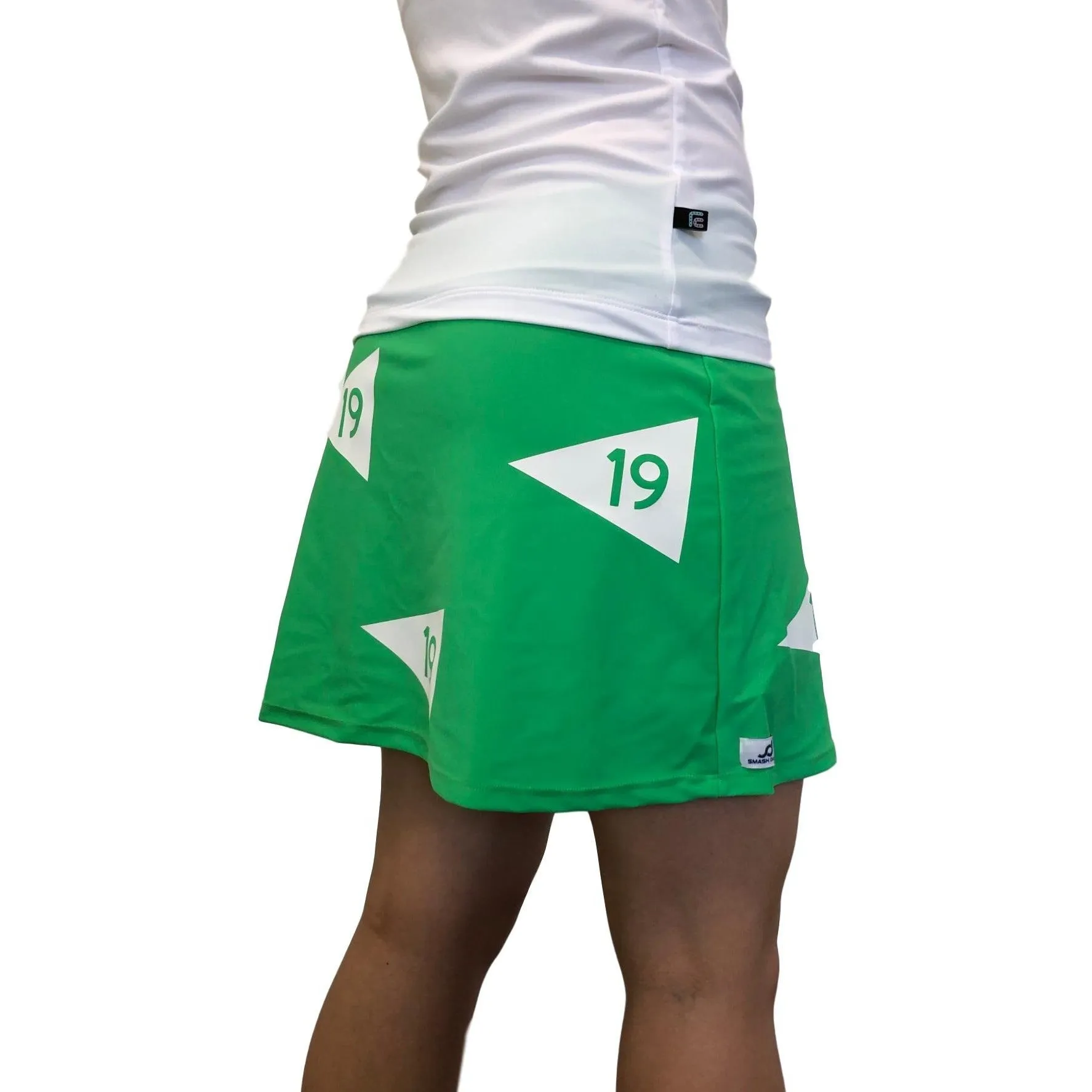 19th Hole Themed Slim Golf Skort