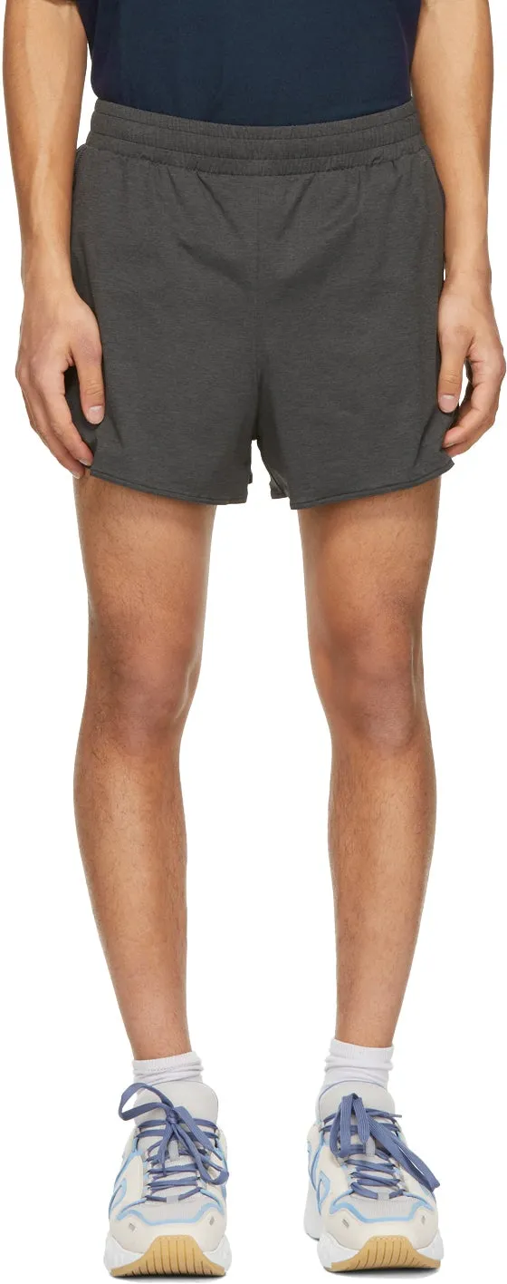 Acne Studios Black Jersey Running Shorts