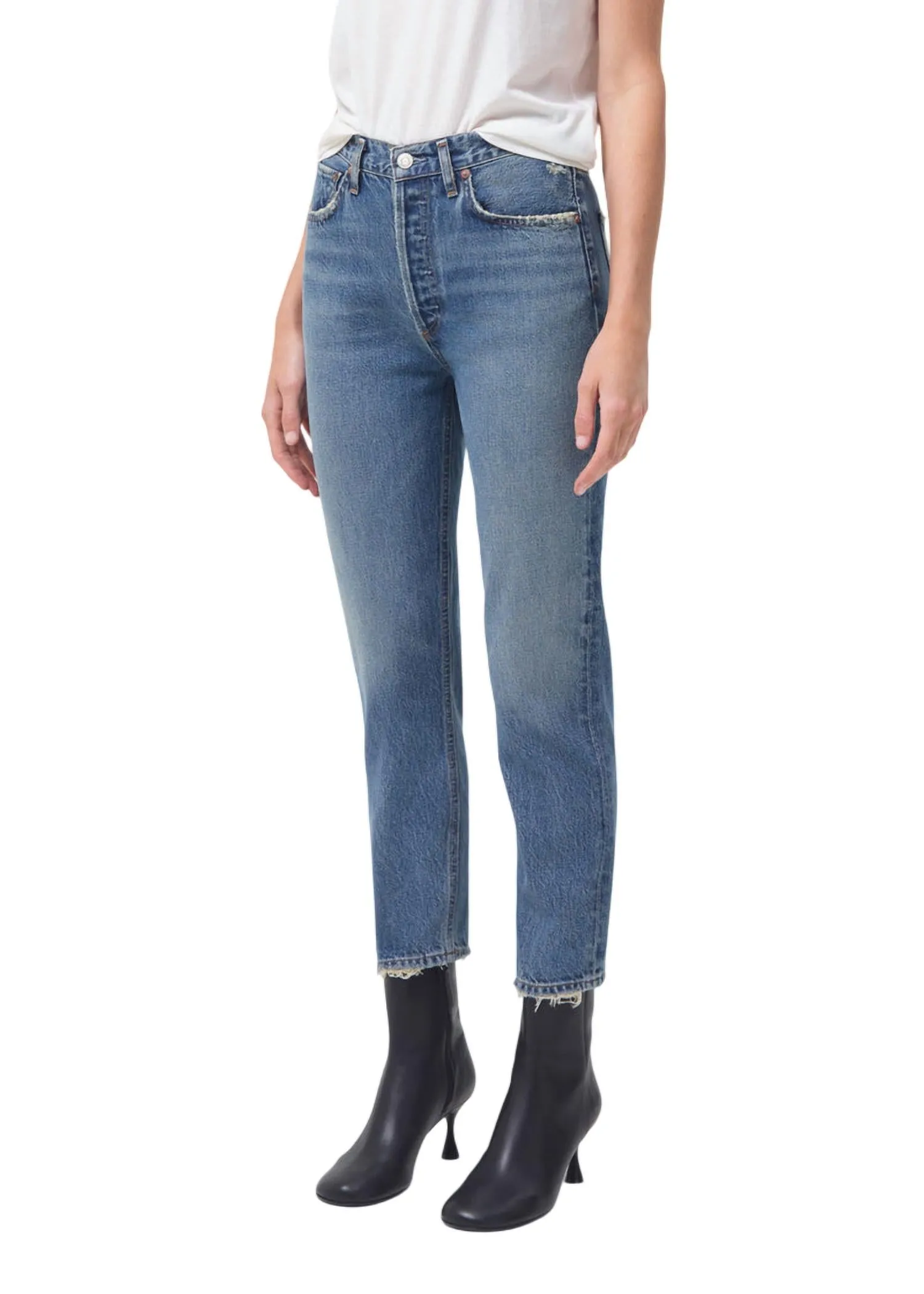 Agolde - Riley Cropped Jeans