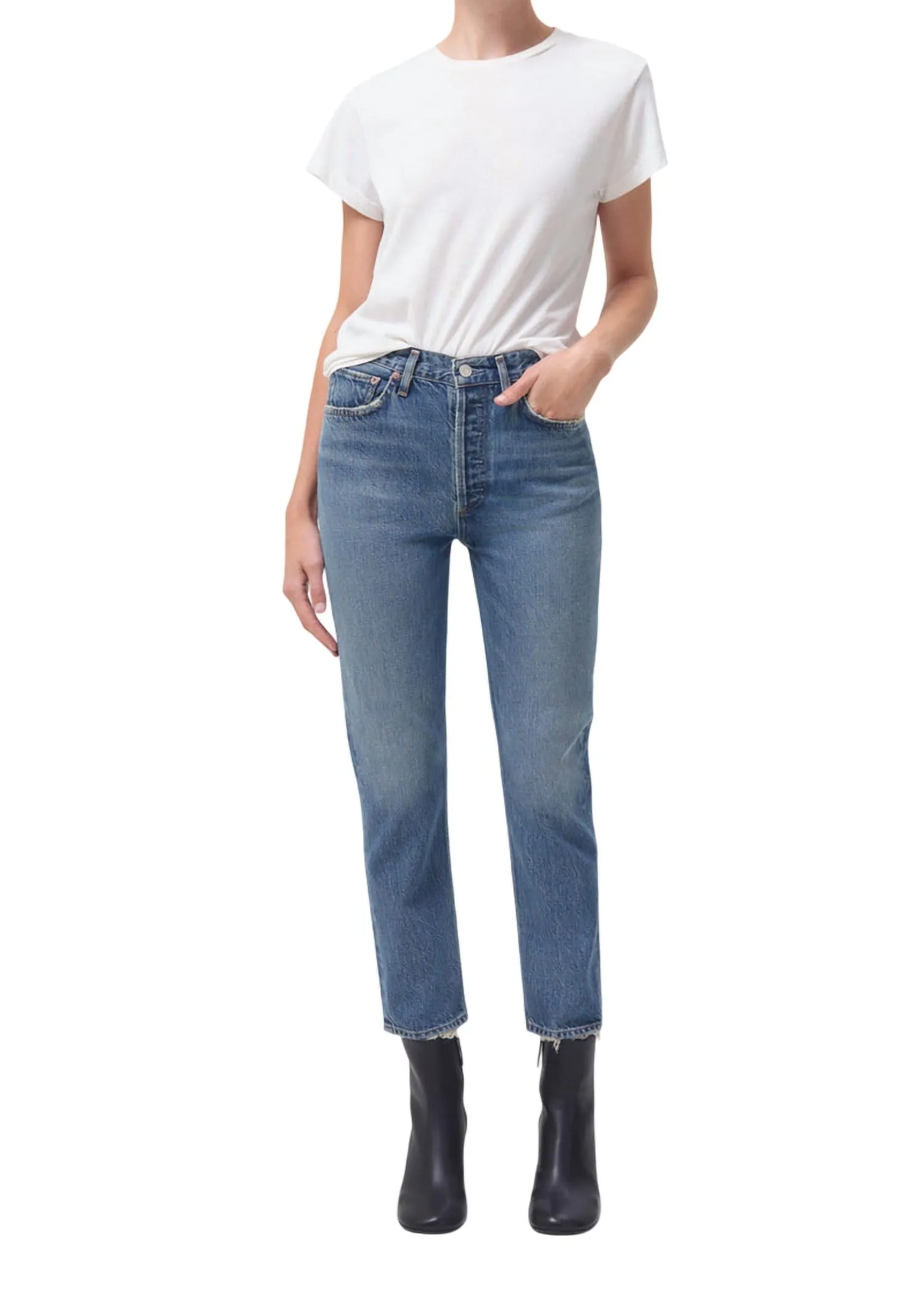 Agolde - Riley Cropped Jeans