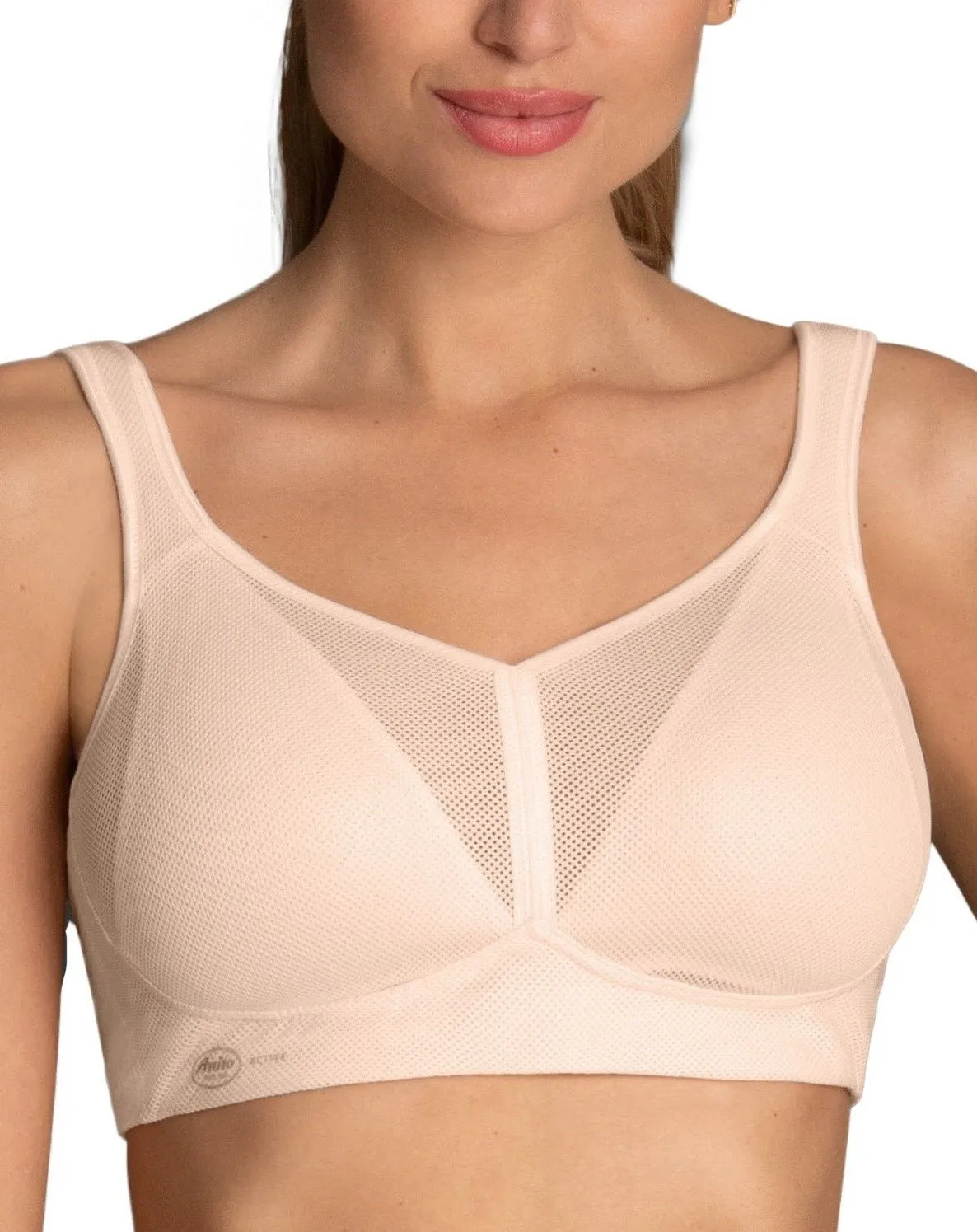 Anita Active Air Control DeltaPad Sports Bra - Smart Rose