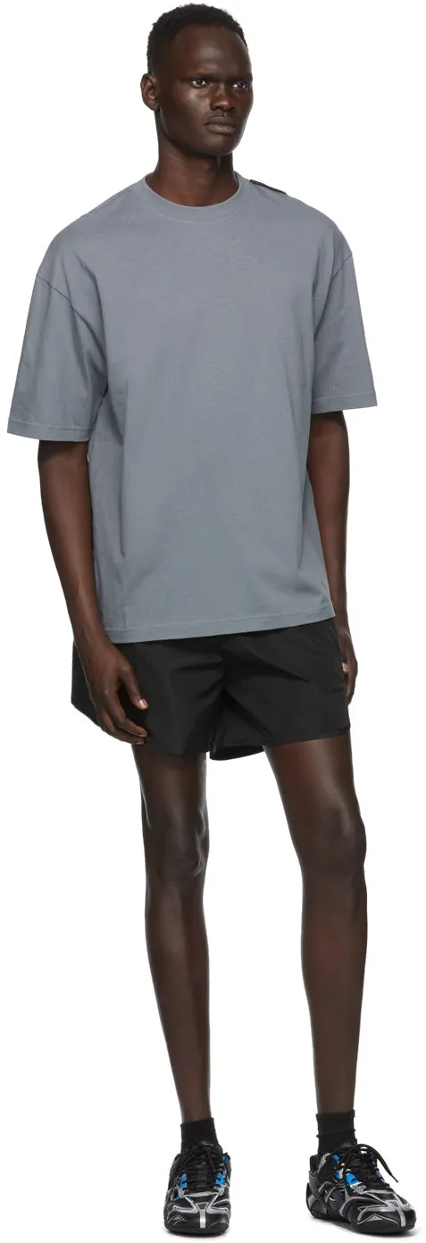 Balenciaga Black Running Shorts