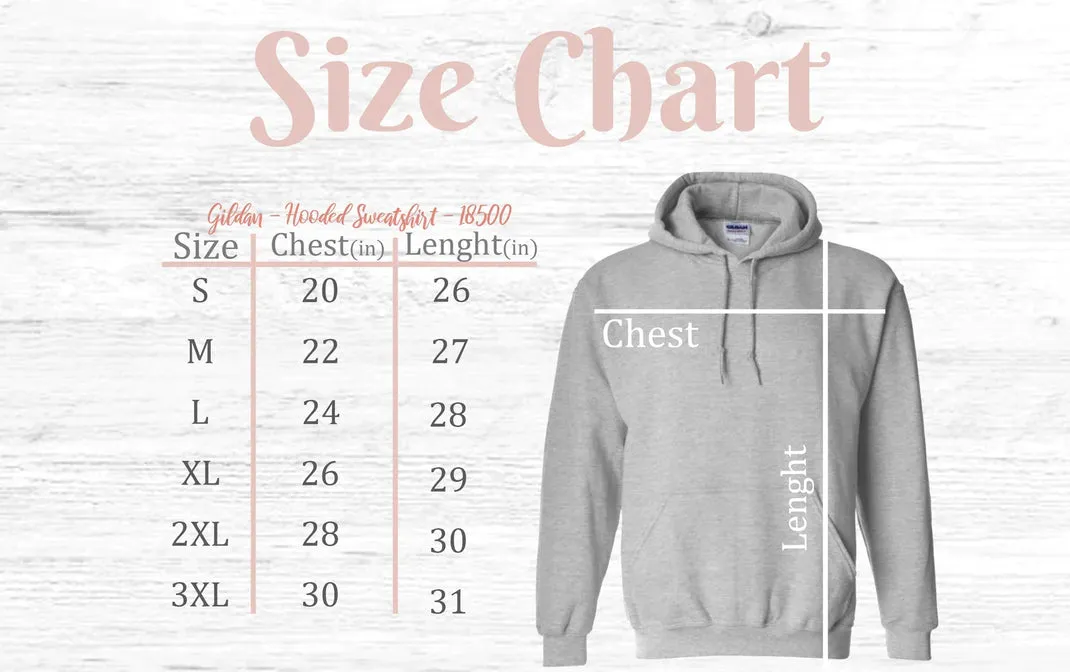 Baseball Equipment Embroidered Hooded Sweatshirt