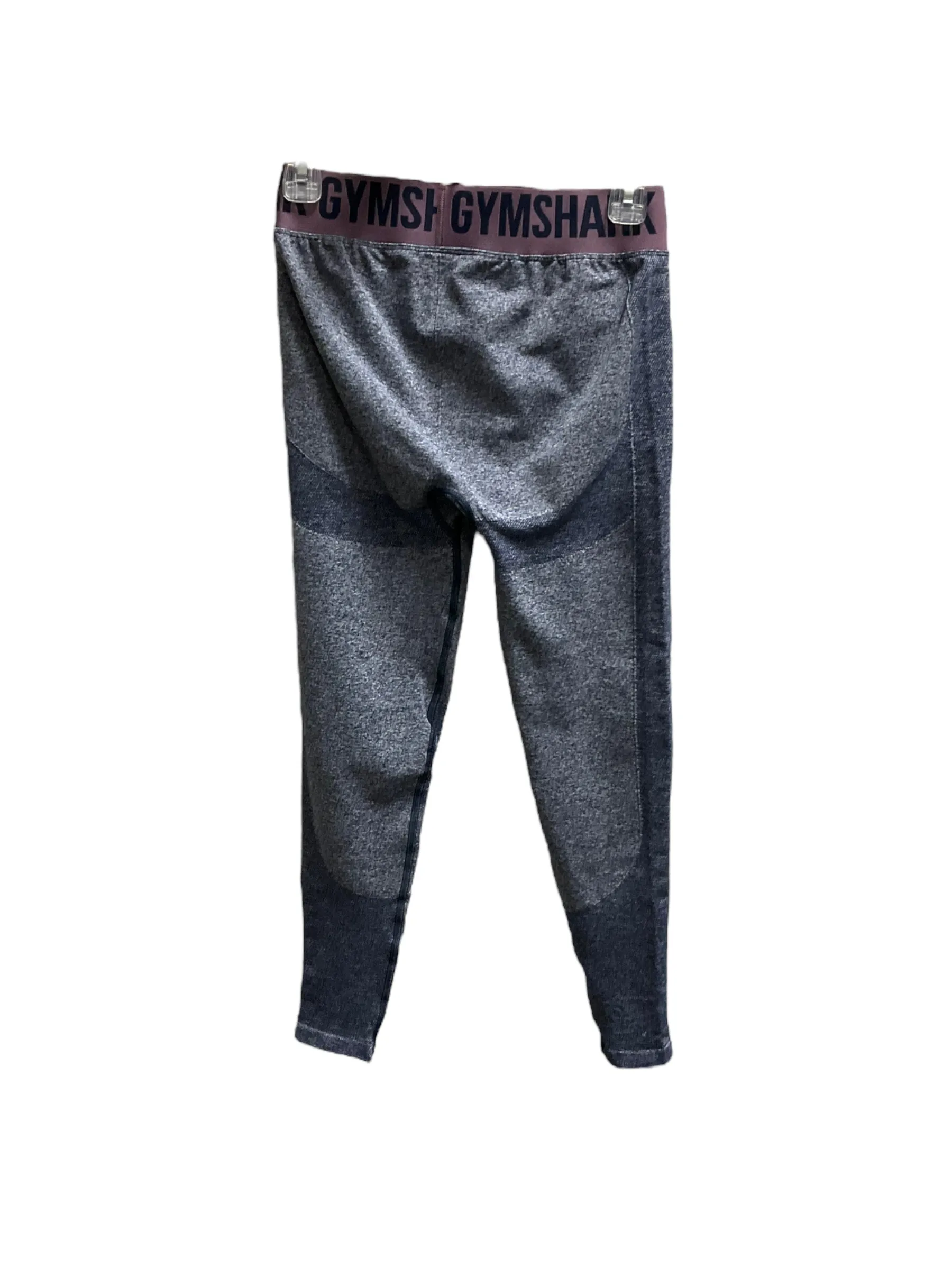 Blue Athletic Leggings Gym Shark, Size L