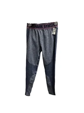 Blue Athletic Leggings Gym Shark, Size L