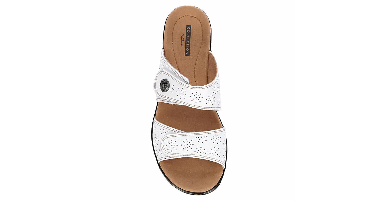 Clarks Leisa Lacole - White Leather