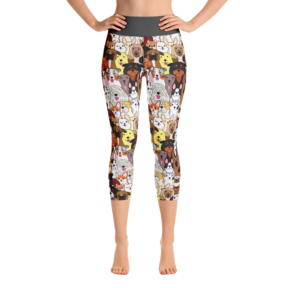 Dog Toons Capri Leggings