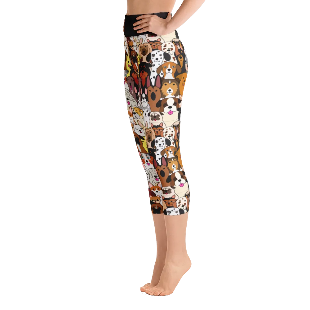 Dog Toons Capri Leggings