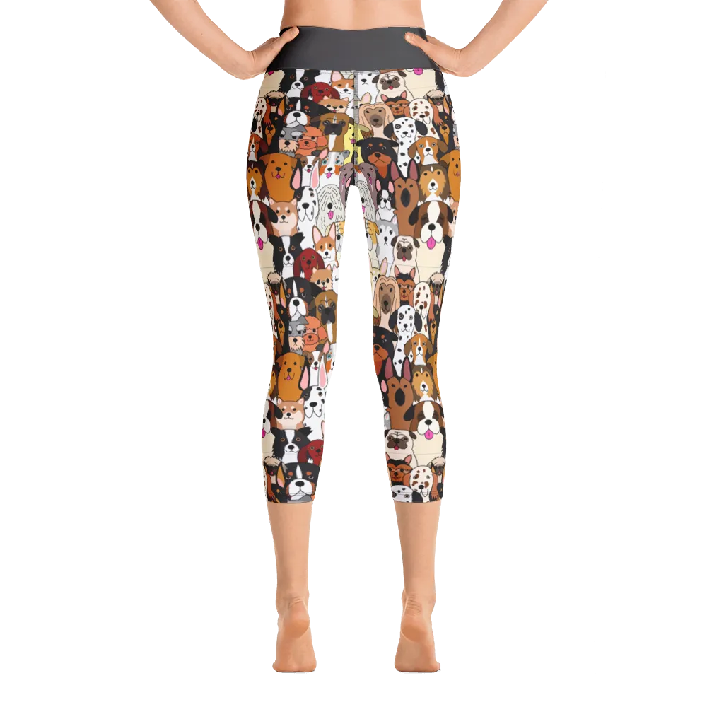 Dog Toons Capri Leggings