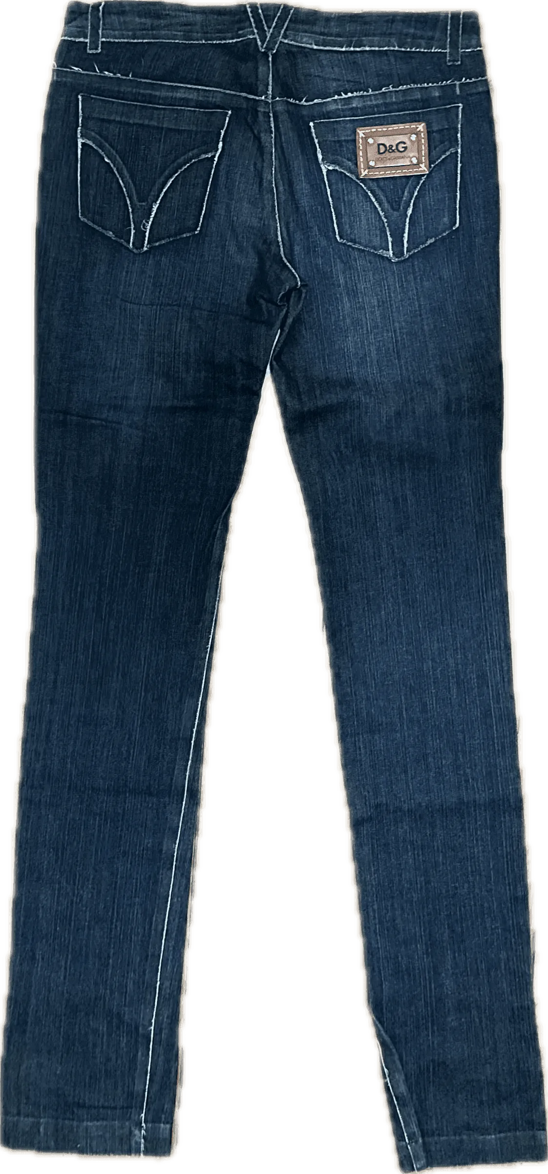 Dolce & Gabbana D&G Raw Seam 'Cute' Jeans - Size 28