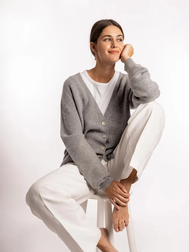 Eva Cardigan Grey