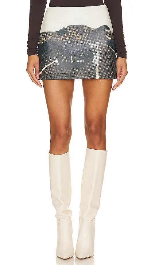 FIORUCCI On The Road Skirt in Grey