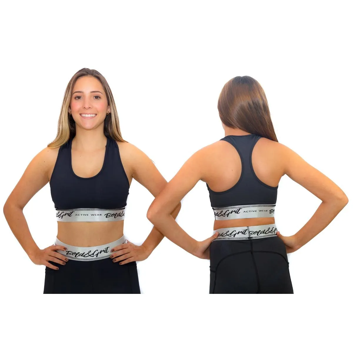 GIRLS' BELIEVE RACERBACK SPORTS BRA
