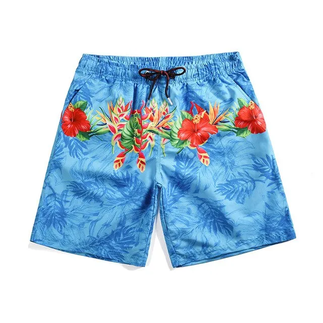 Hawaii Beach Swimming Shorts