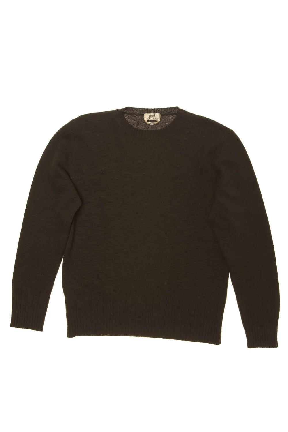 Hermes - Green Long Sleeve Sweater - XXL