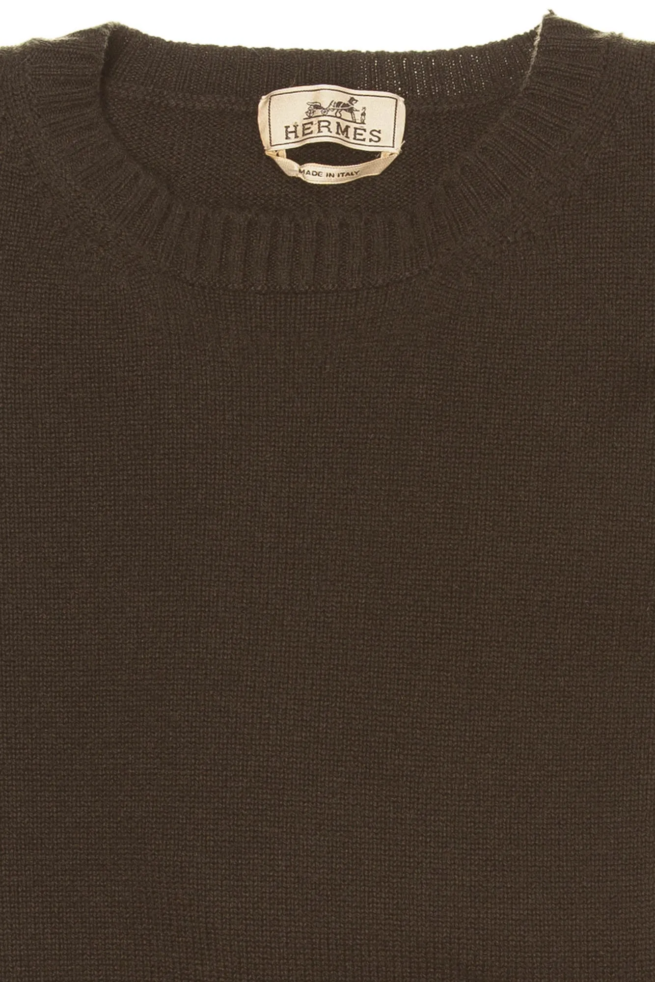 Hermes - Green Long Sleeve Sweater - XXL