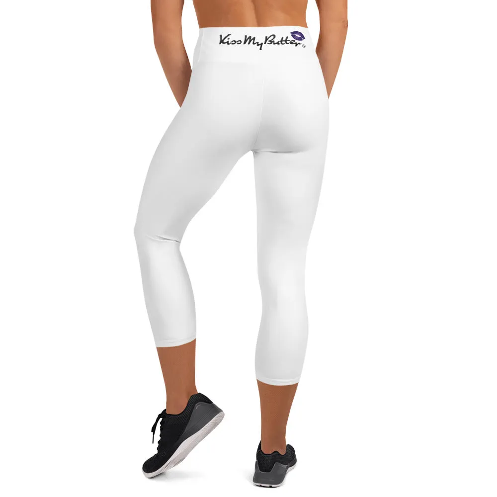 Kiss My Butter Yoga Capri Leggings