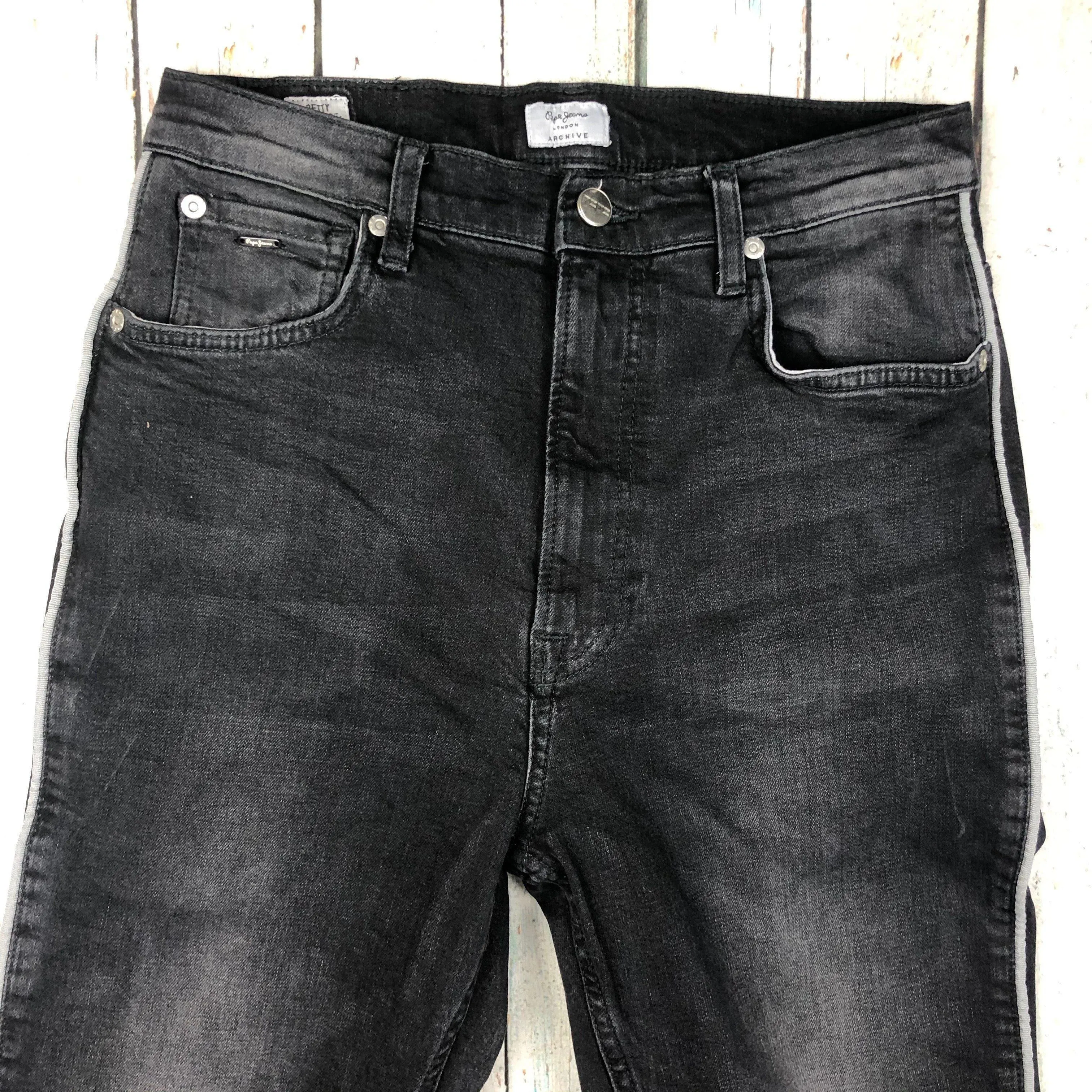 Pepe 'Betty' Ladies Mom Straight High Waist Jeans- Size 26