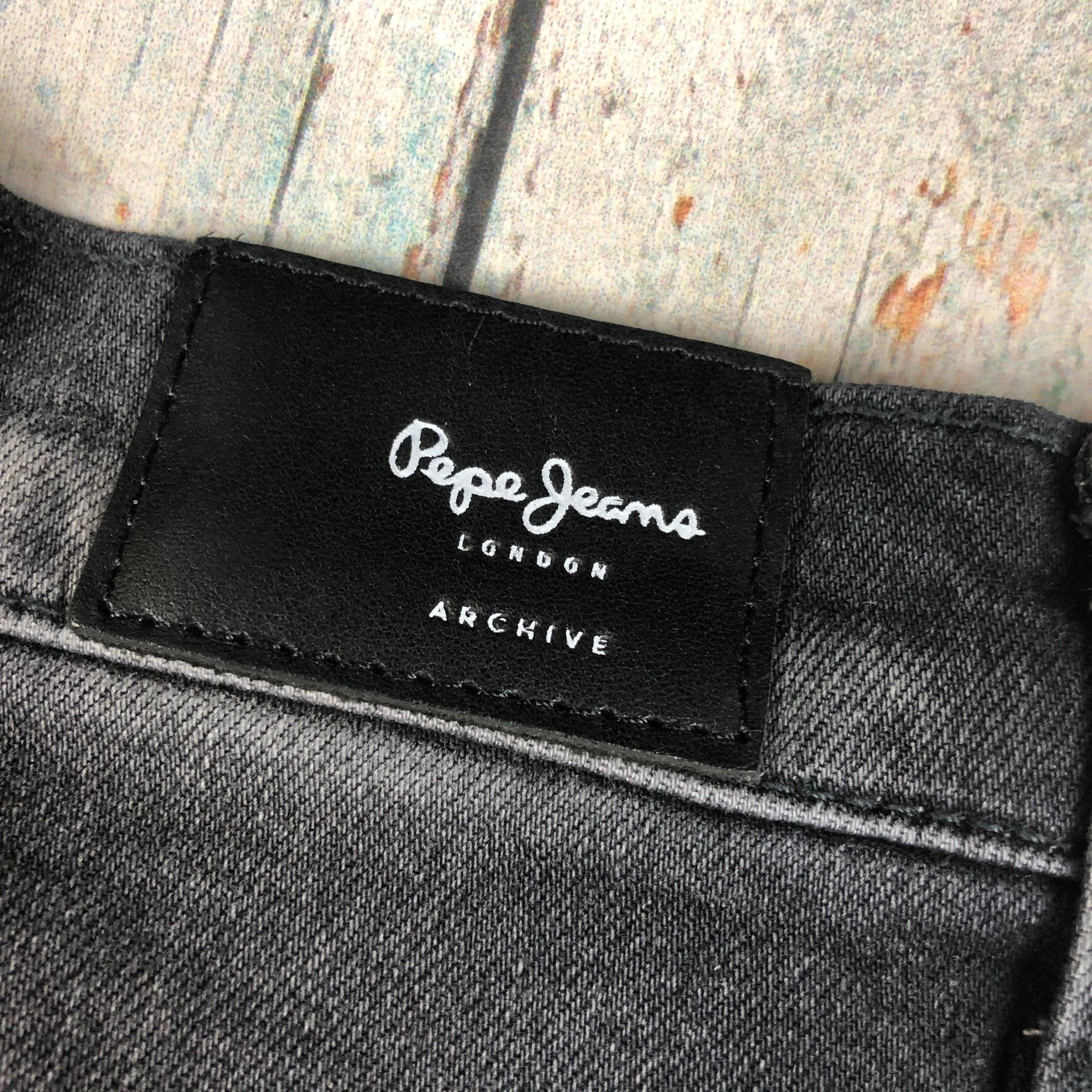 Pepe 'Betty' Ladies Mom Straight High Waist Jeans- Size 26