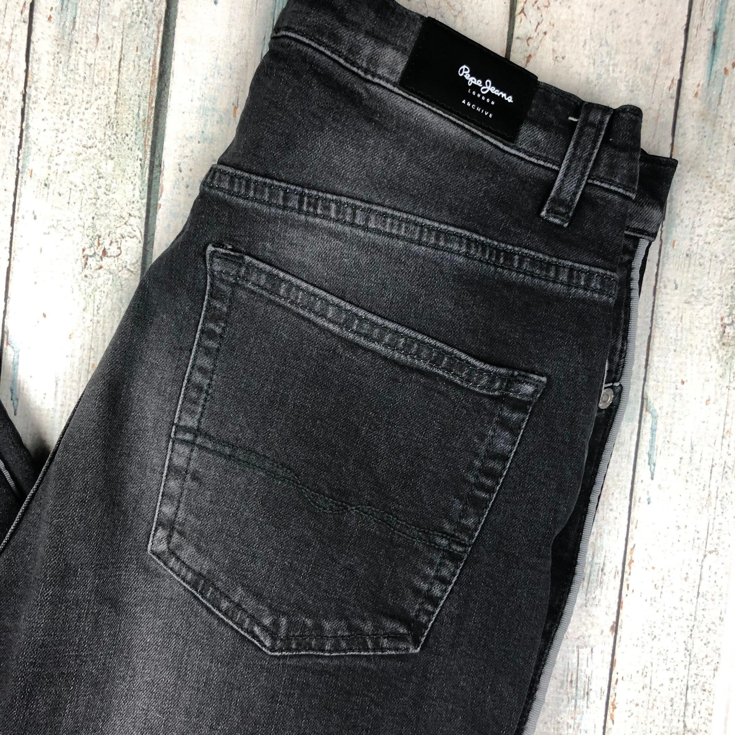 Pepe 'Betty' Ladies Mom Straight High Waist Jeans- Size 26