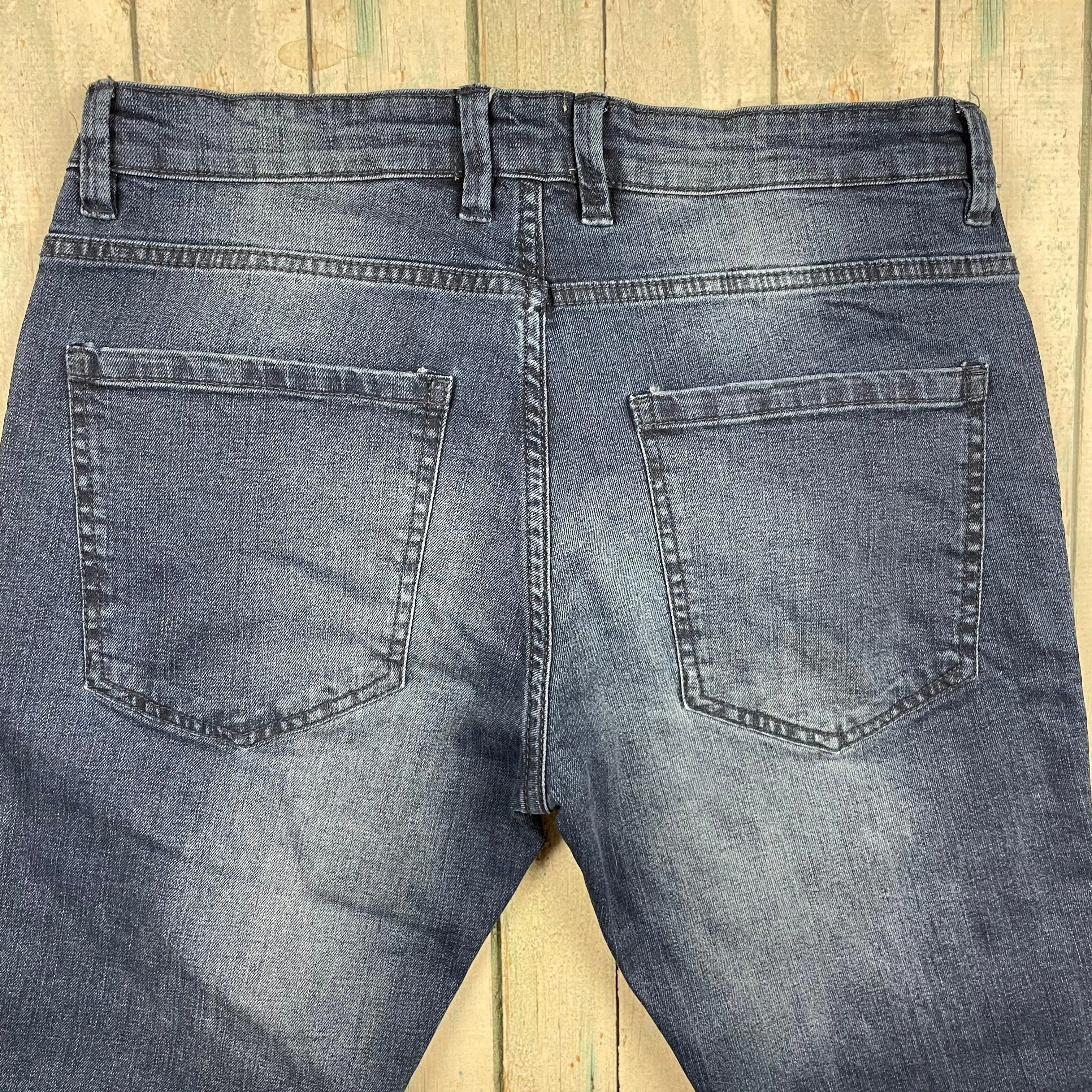 Piazza Italiaman Distressed  Slim Fit Jeans - Size 46 It or 30"