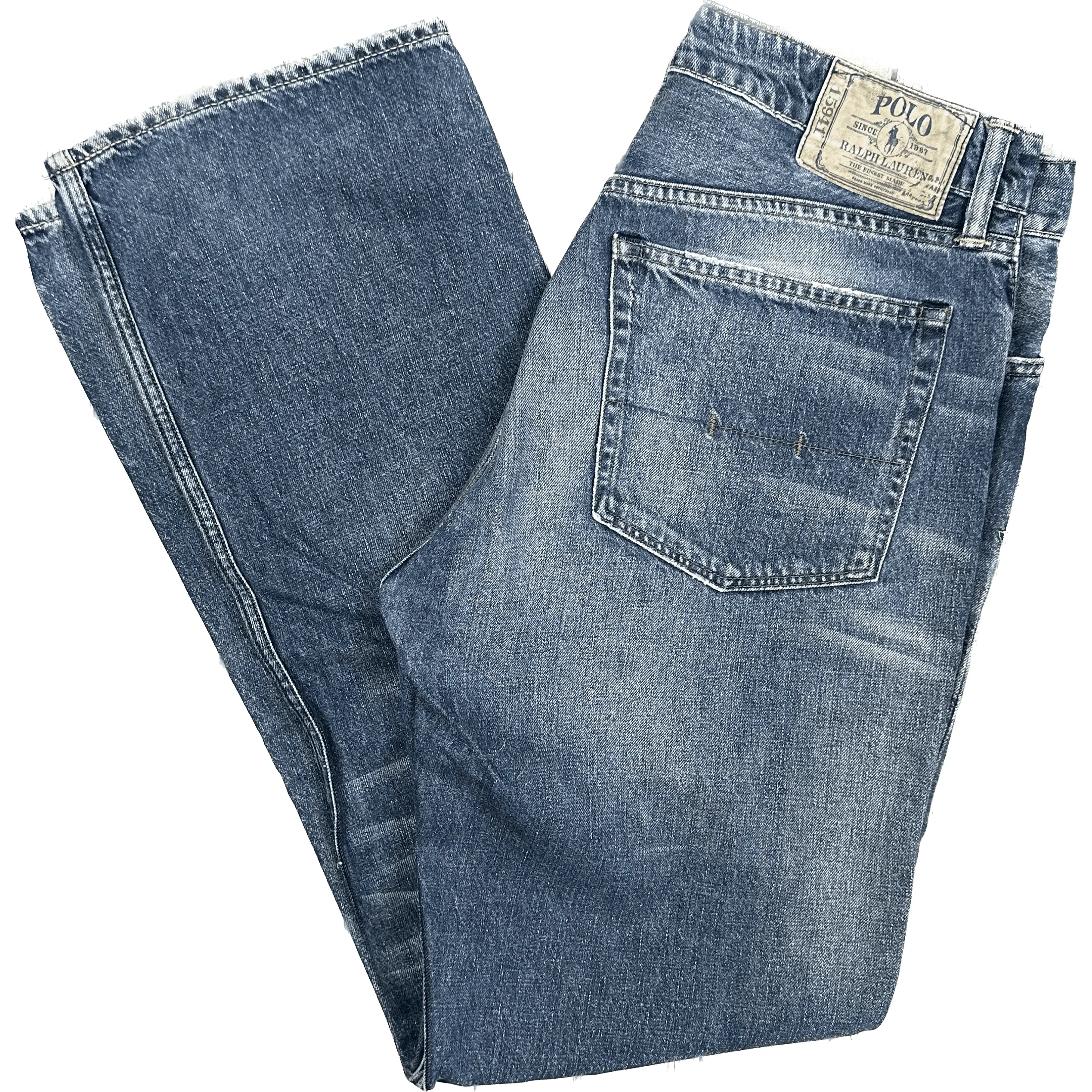 Polo by Ralph Lauren 651 Men's Classic Bootcut Jeans - Size 36