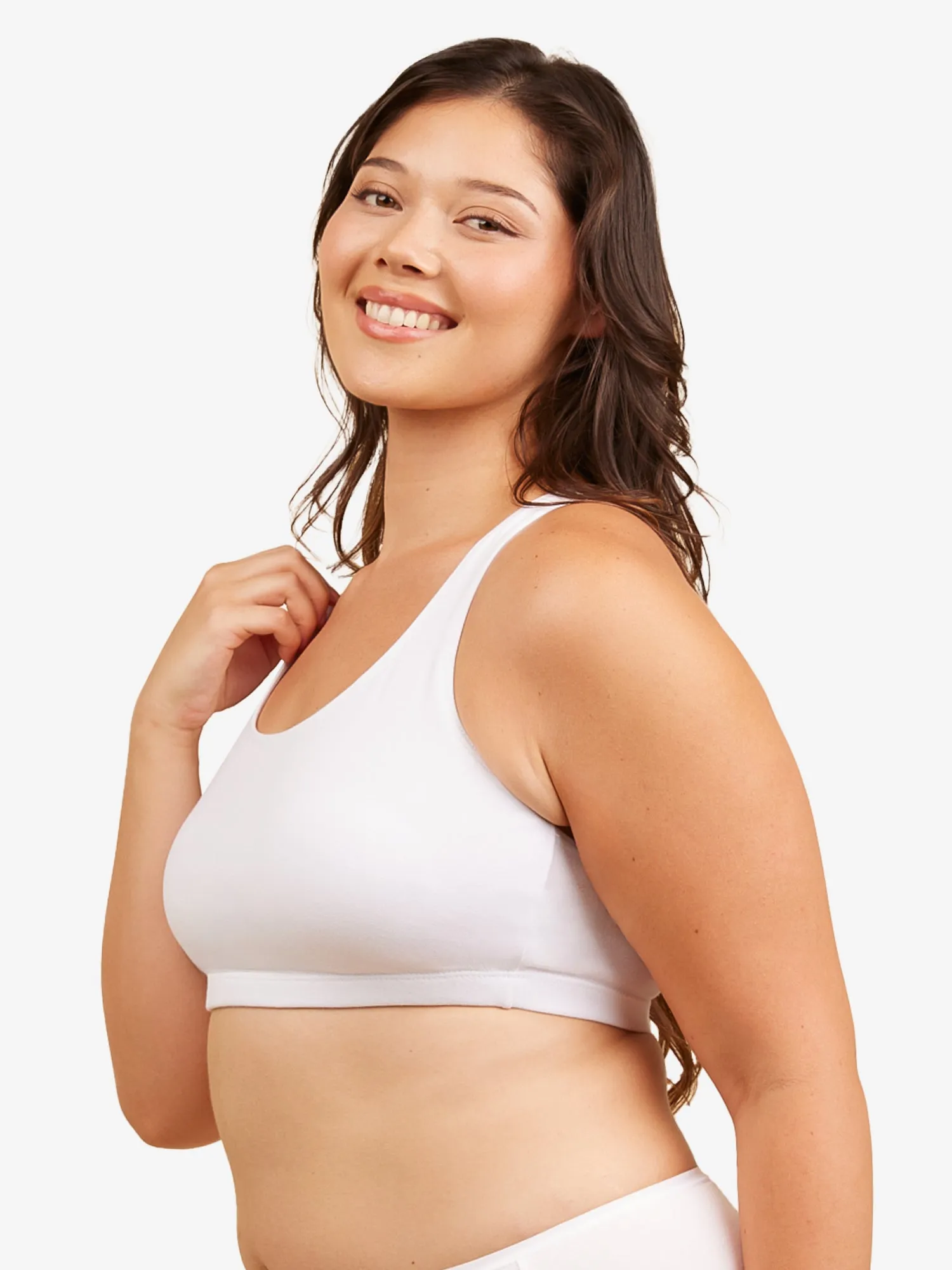 The Serena - Cotton Wirefree Sports Bra