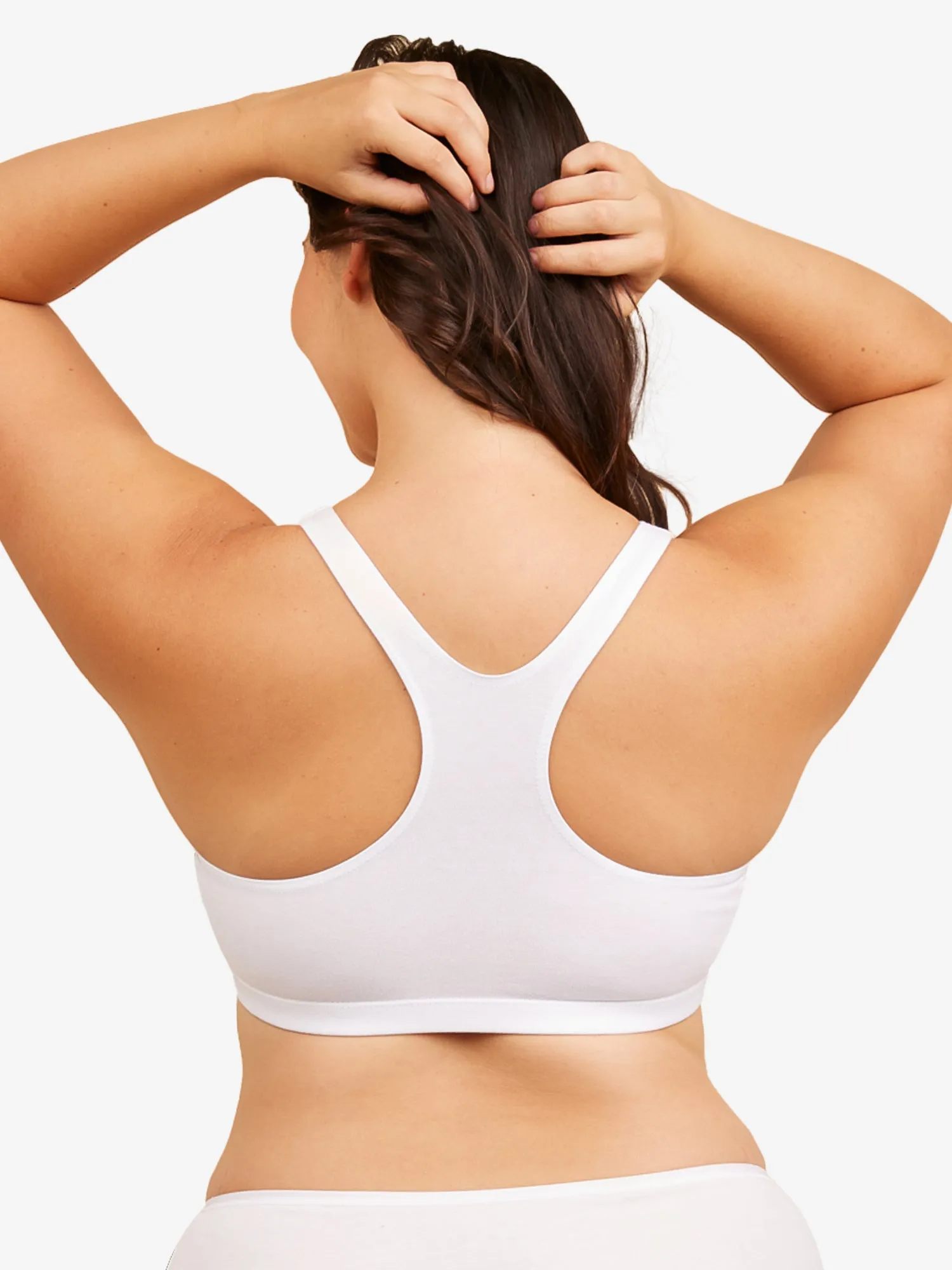 The Serena - Cotton Wirefree Sports Bra
